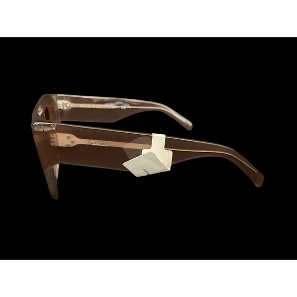 Celine Brown BOLD 3 DOTS Sunglasses Glasses Women CL400921 45F Made in Italy - Picture 6 of 10